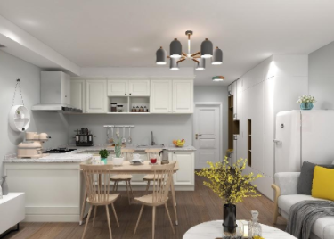 天下儒寓43㎡一居室改两居室老房改造案例