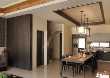 苹果国际现代轻奢风90㎡复式二居室全包装修案例