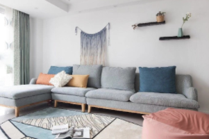 金隅丽景苑二居室80㎡现代简约全包装修